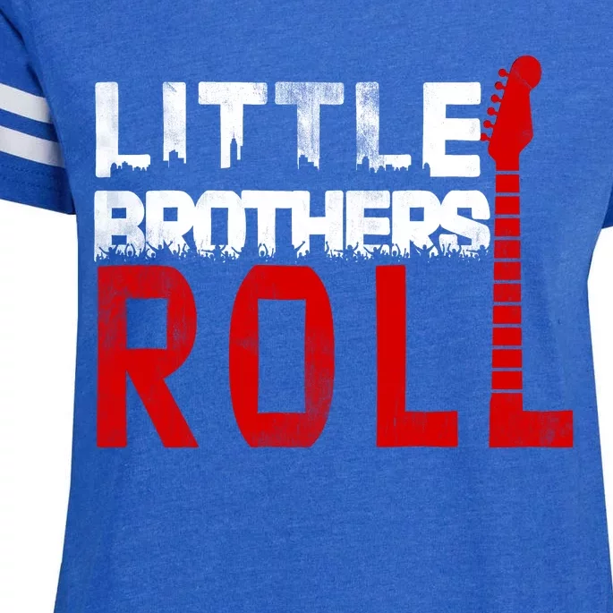 Rock And Roll Little Brothers Enza Ladies Jersey Football T-Shirt