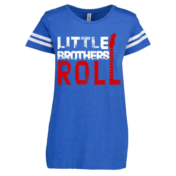 Rock And Roll Little Brothers Enza Ladies Jersey Football T-Shirt