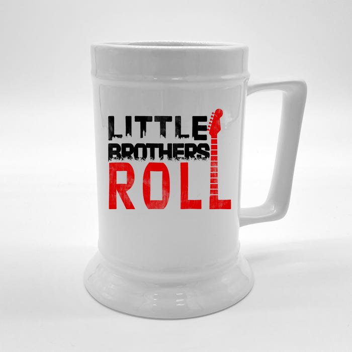 Rock And Roll Little Brothers Front & Back Beer Stein