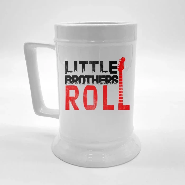 Rock And Roll Little Brothers Front & Back Beer Stein