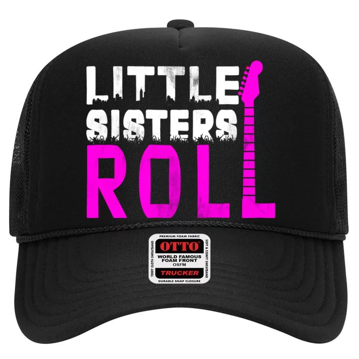 Rock And Roll Little Sisters High Crown Mesh Trucker Hat