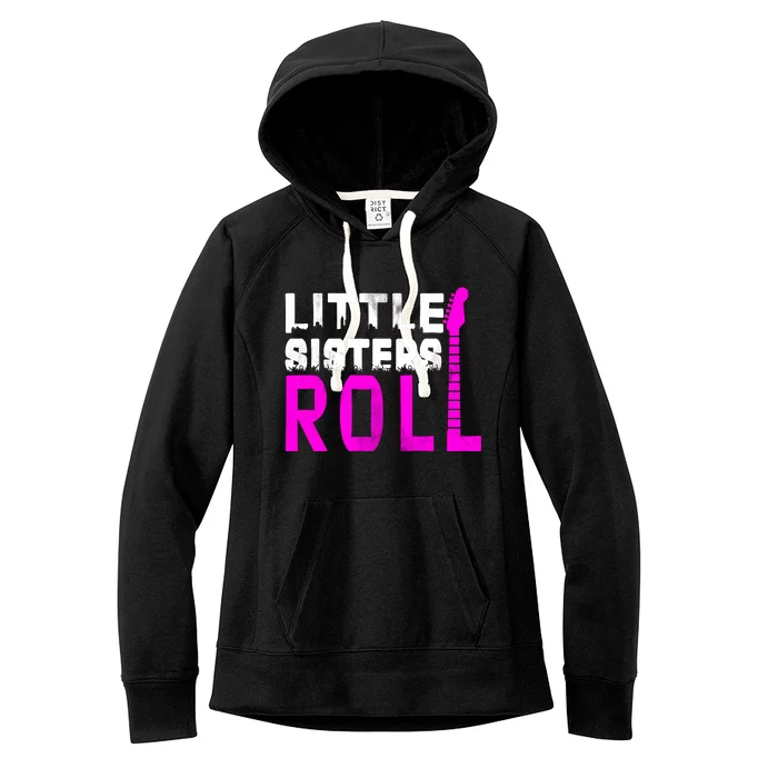 Rock And Roll Little Sisters Women's Fleece Hoodie