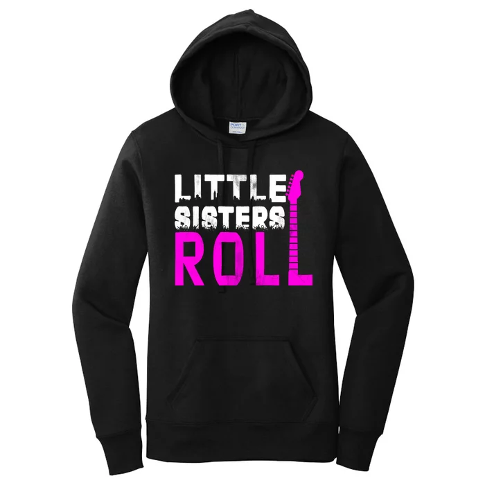 Rock And Roll Little Sisters Women's Pullover Hoodie