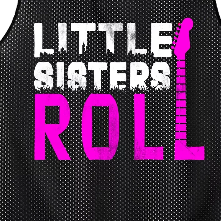 Rock And Roll Little Sisters Mesh Reversible Basketball Jersey Tank