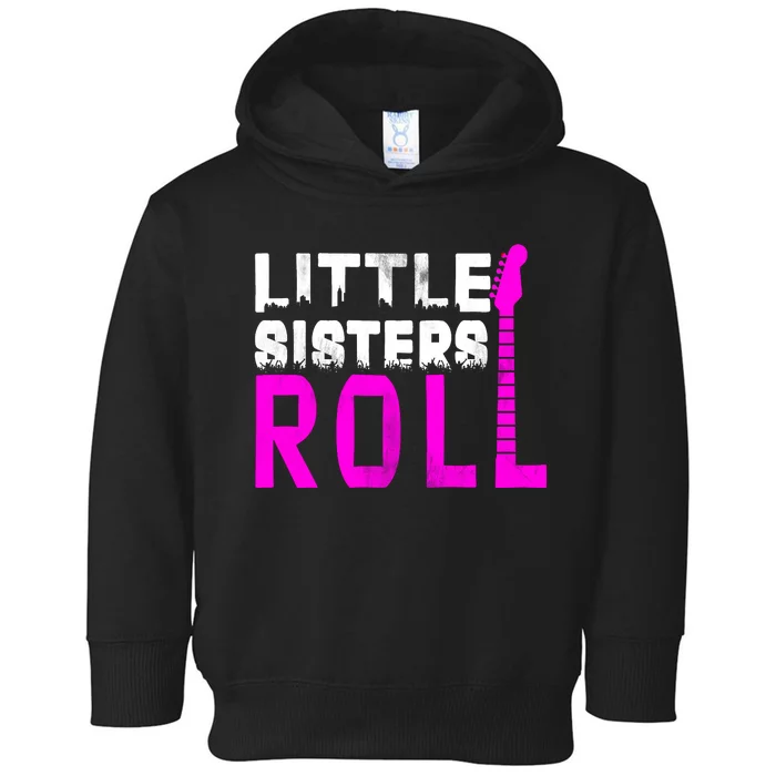 Rock And Roll Little Sisters Toddler Hoodie