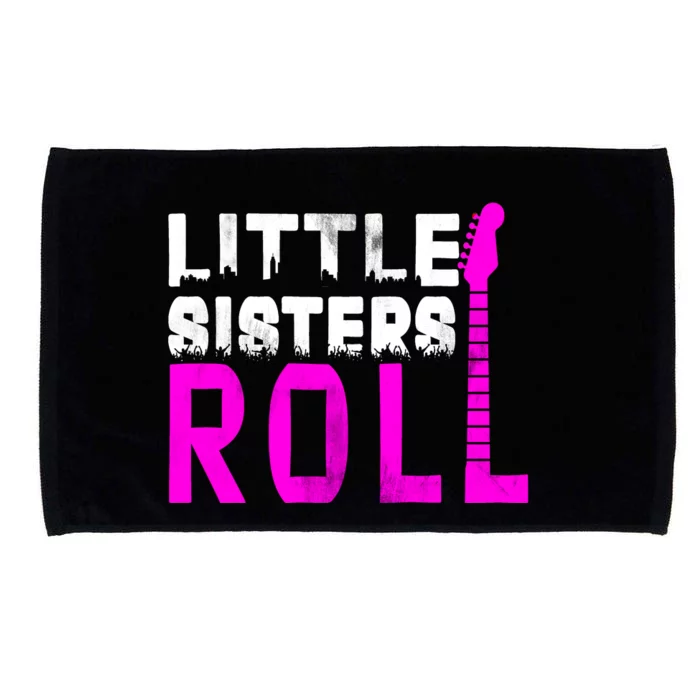 Rock And Roll Little Sisters Microfiber Hand Towel