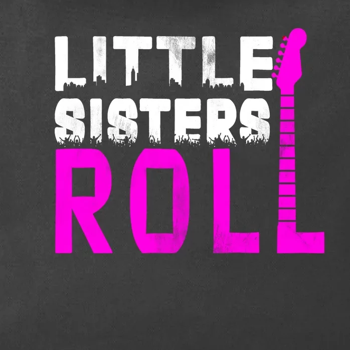 Rock And Roll Little Sisters Zip Tote Bag