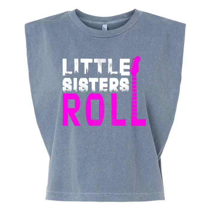 Rock And Roll Little Sisters Garment-Dyed Women's Muscle Tee