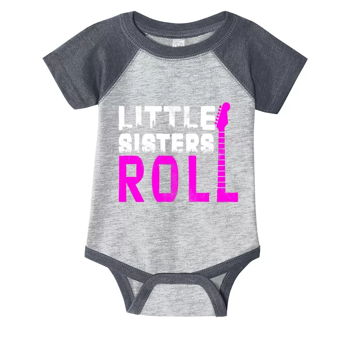 Rock And Roll Little Sisters Infant Baby Jersey Bodysuit