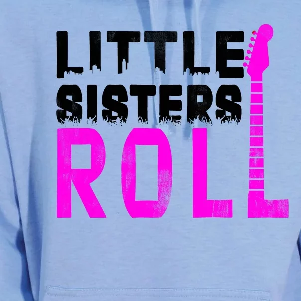 Rock And Roll Little Sisters Unisex Surf Hoodie