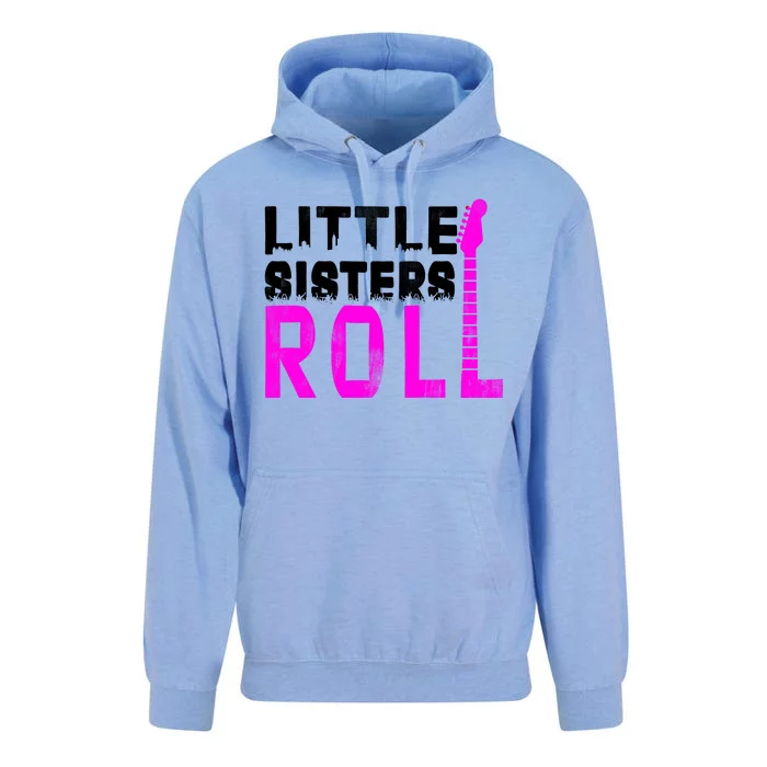 Rock And Roll Little Sisters Unisex Surf Hoodie