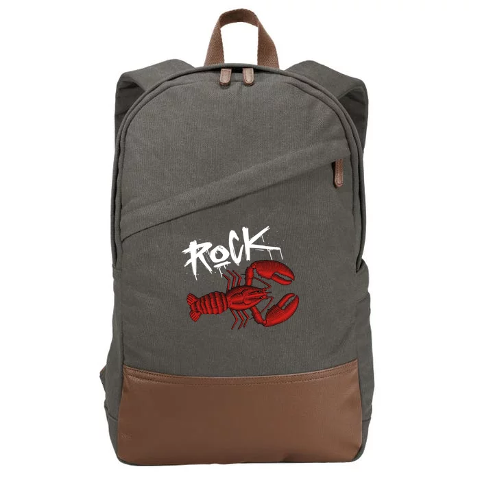 Rock Lobster Cotton Canvas Backpack