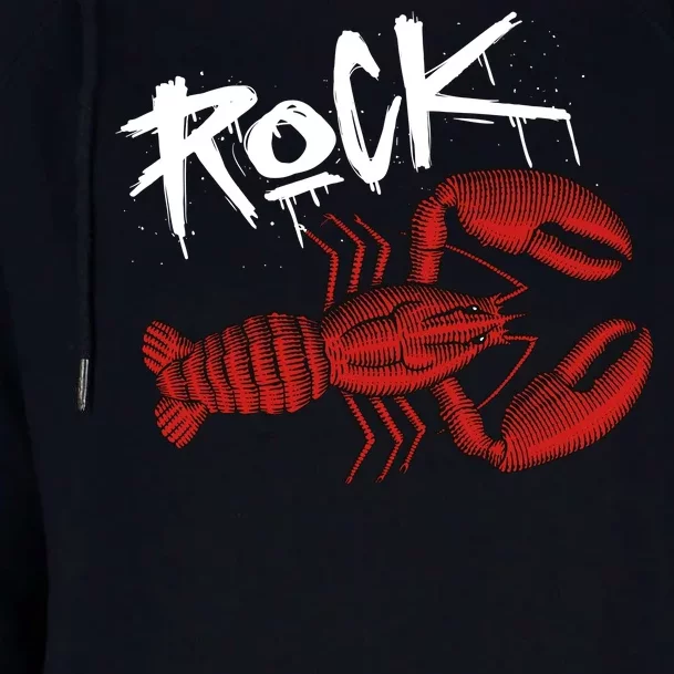 Rock Lobster Womens Funnel Neck Pullover Hood