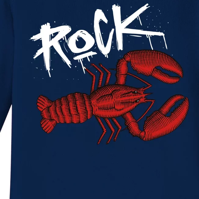 Rock Lobster Baby Long Sleeve Bodysuit