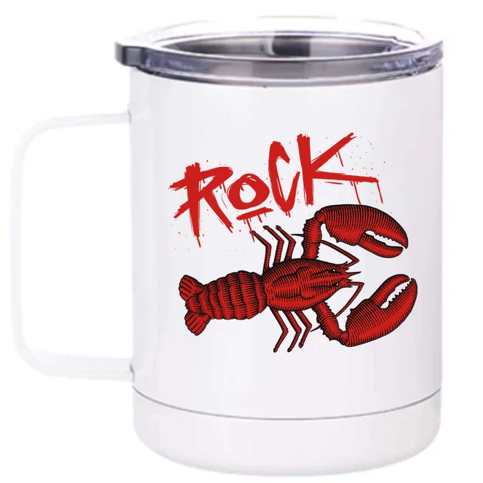 Rock Lobster Front & Back 12oz Stainless Steel Tumbler Cup