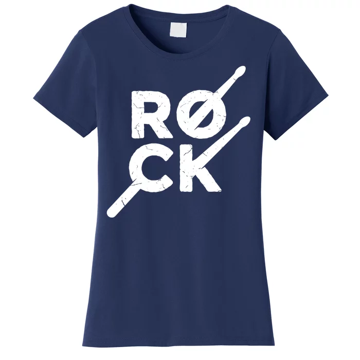 Rock Music Drum Women's T-Shirt