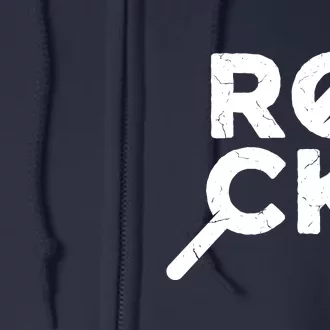 Rock Music Drum Full Zip Hoodie