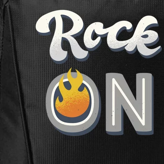 Rock On Flame City Backpack