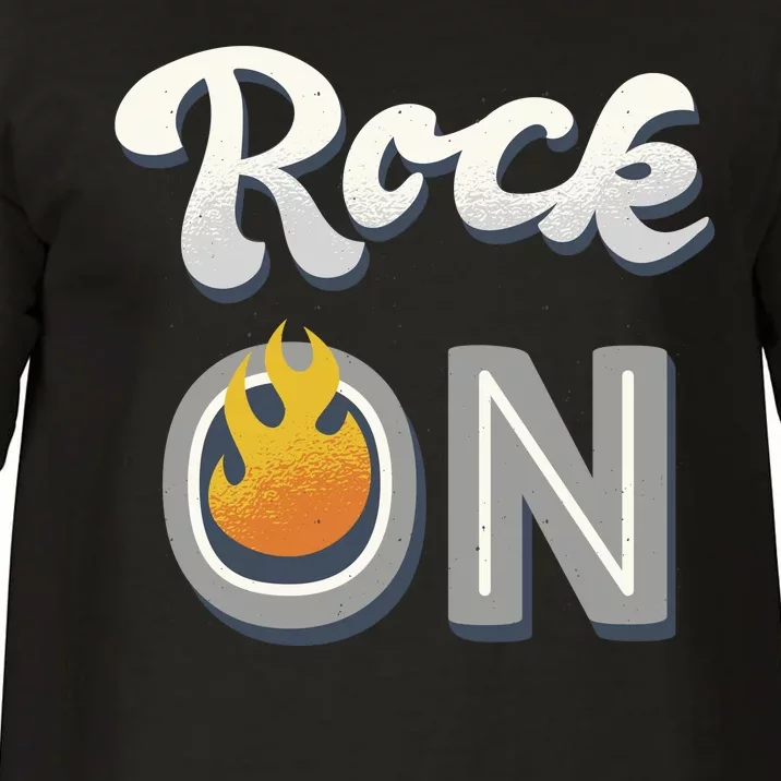 Rock On Flame Comfort Colors T-Shirt