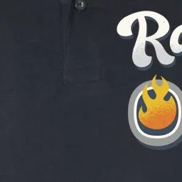 Rock On Flame Softstyle Adult Sport Polo