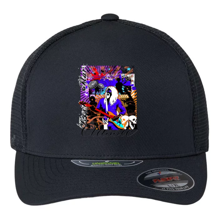 Rock Star Classic Flexfit Unipanel Trucker Cap