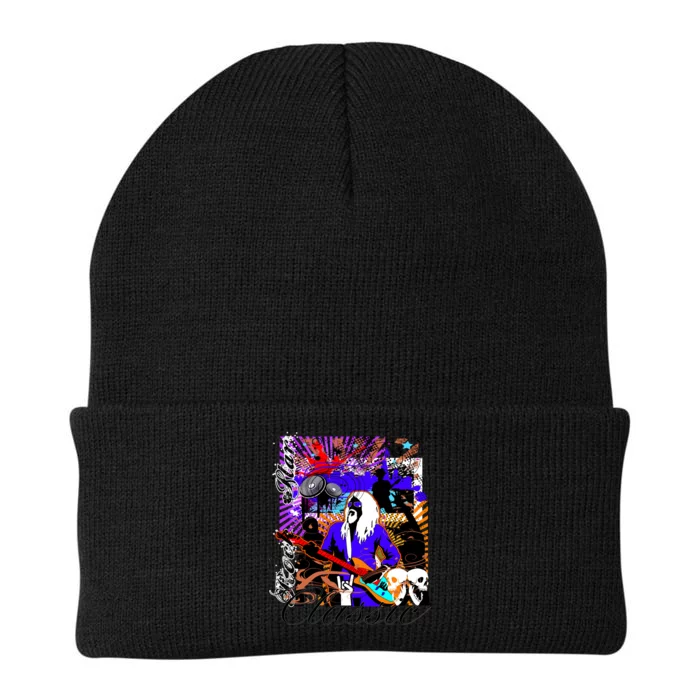 Rock Star Classic Knit Cap Winter Beanie