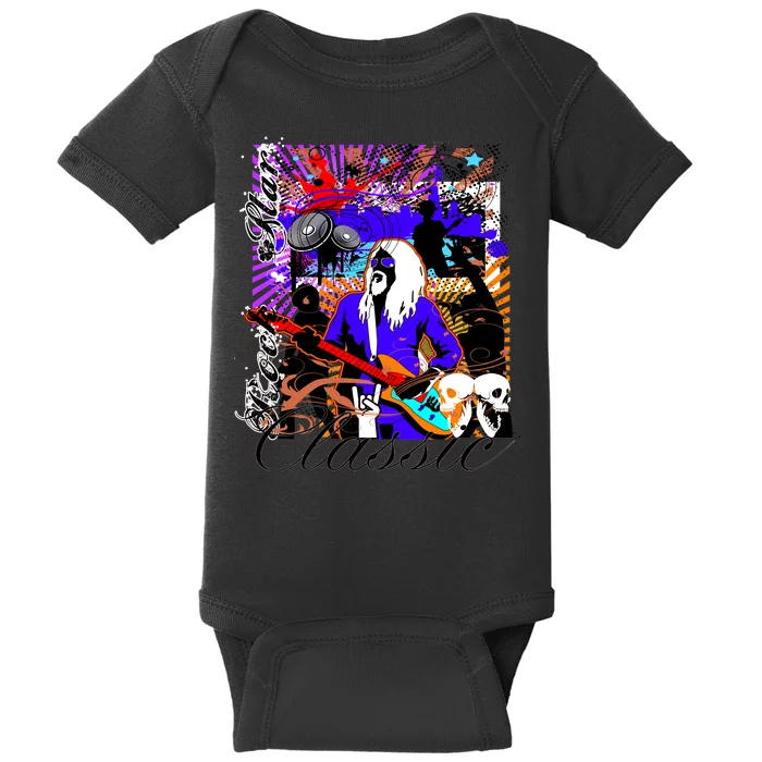 Rock Star Classic Baby Bodysuit