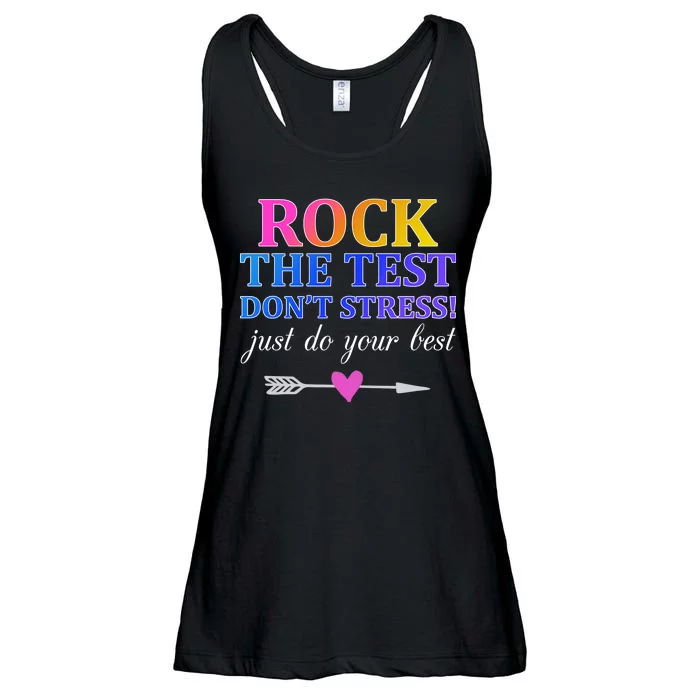 Rock The Test Ladies Essential Flowy Tank