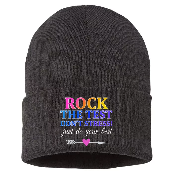 Rock The Test Sustainable Knit Beanie