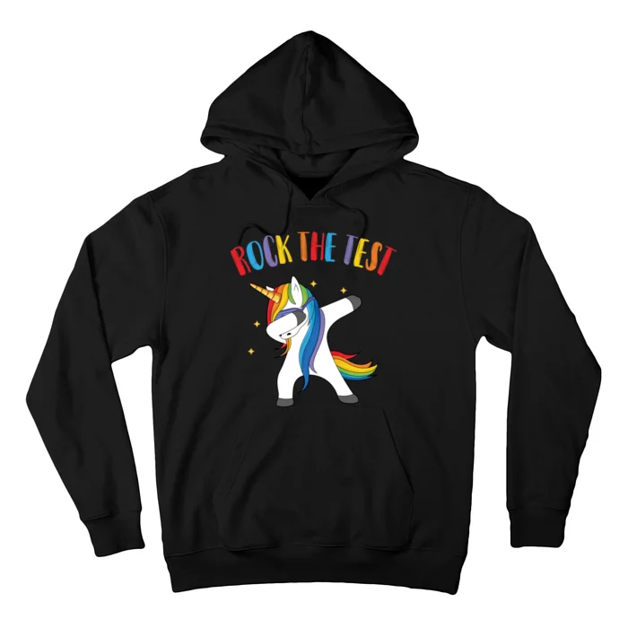 Rock The Test Dabbing Unicorn Hoodie