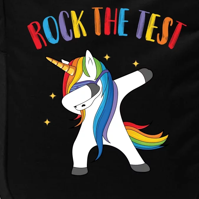 Rock The Test Dabbing Unicorn Impact Tech Backpack