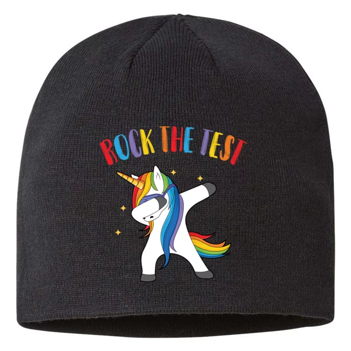 Rock The Test Dabbing Unicorn 8 1/2in Sustainable Knit Beanie