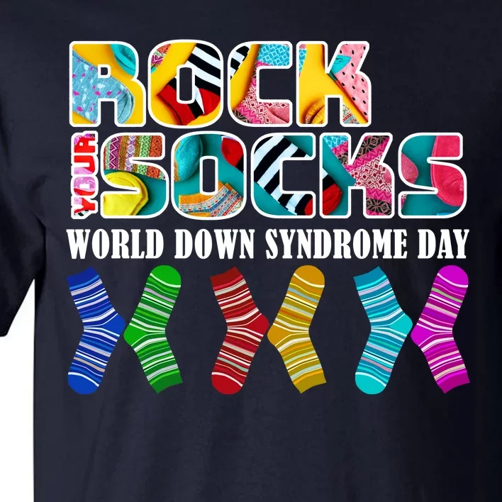 Rock Your Socks For World Down Syndrome Day Tall T-Shirt