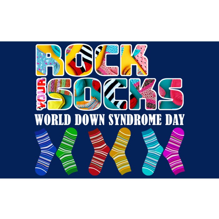 Rock Your Socks For World Down Syndrome Day Bumper Sticker