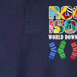 Rock Your Socks For World Down Syndrome Day Softstyle Adult Sport Polo