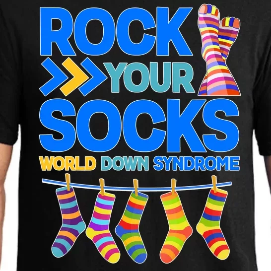 Rock Your Socks World Down Syndrome Awareness Day Pajama Set