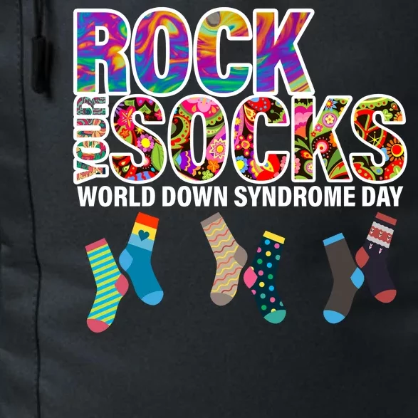 Rock Your Socks World Down Syndrome Day Daily Commute Backpack