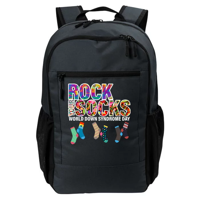 Rock Your Socks World Down Syndrome Day Daily Commute Backpack