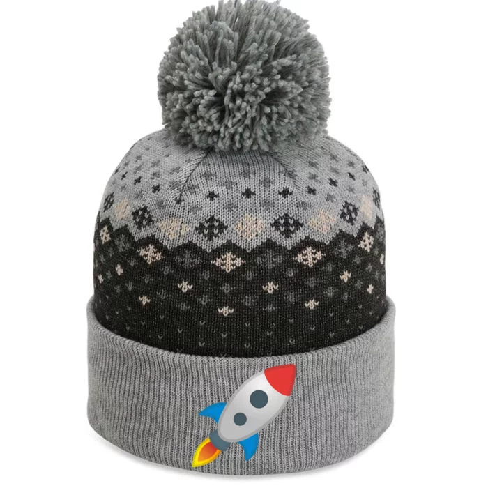 Rocket The Baniff Cuffed Pom Beanie