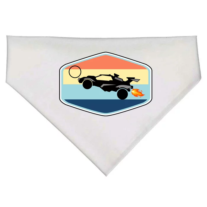 Rocket Socceer Car Badge USA-Made Doggie Bandana