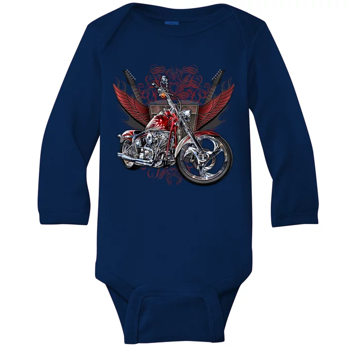 Rockin' Chopper Baby Long Sleeve Bodysuit