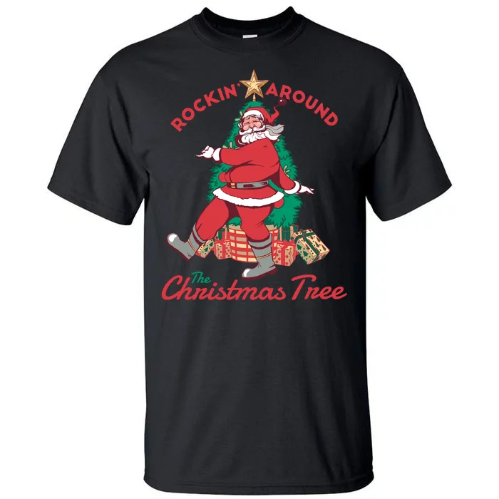 Rockin Santa Tall T-Shirt