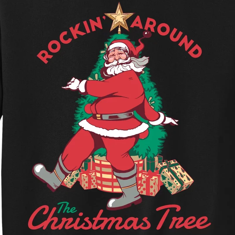 Rockin Santa Tall Sweatshirt