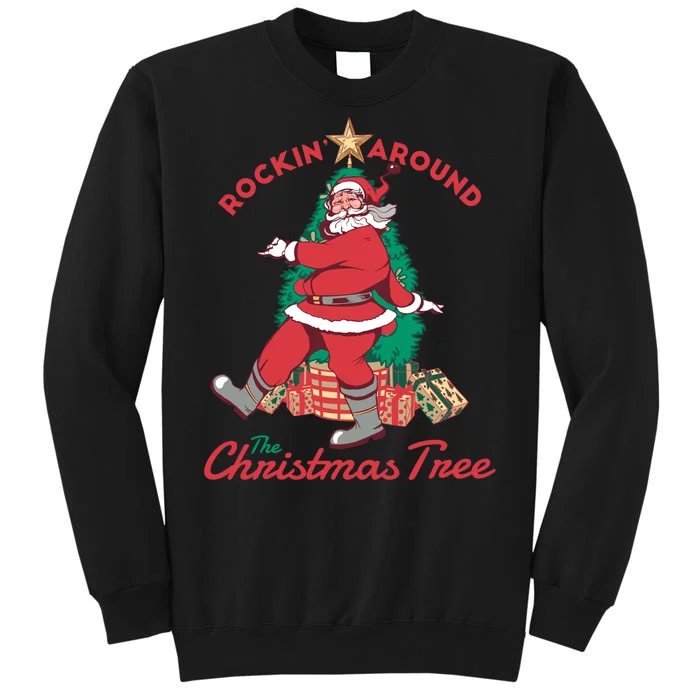 Rockin Santa Tall Sweatshirt