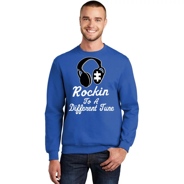 Rockin' To A Different Tune Autism Sweatshirt