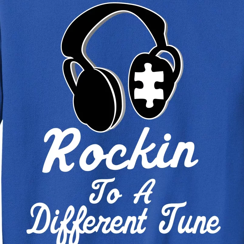 Rockin' To A Different Tune Autism Sweatshirt