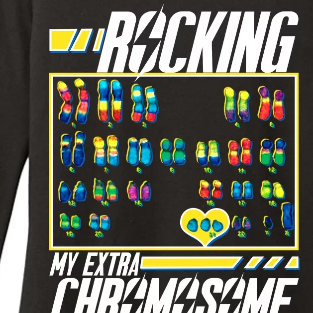 Rocking My Extra Chromosome Womens CVC Long Sleeve Shirt