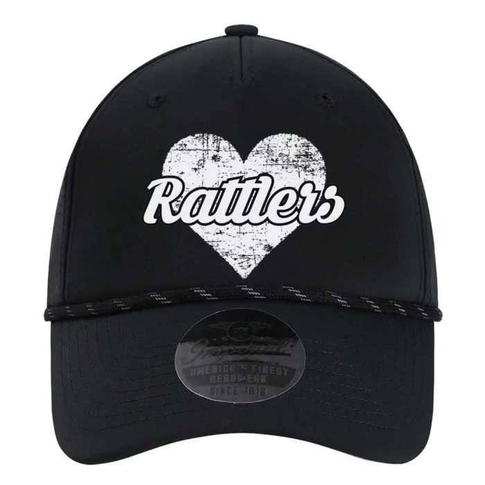 Rattlers Over Distressed Heart Rio Grande City Performance The Dyno Cap