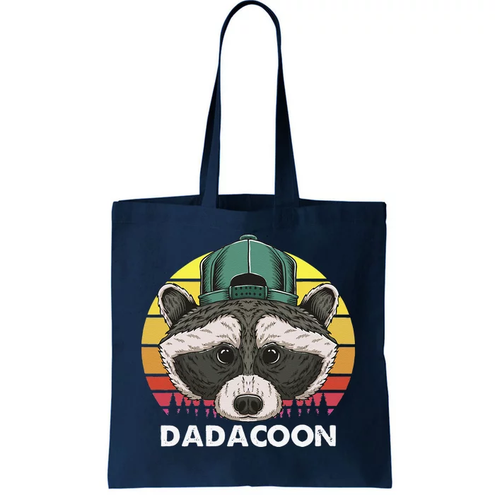 Raccoon Owner Dad Trash Panda Father Dadacoon Fathers Day Tote Bag