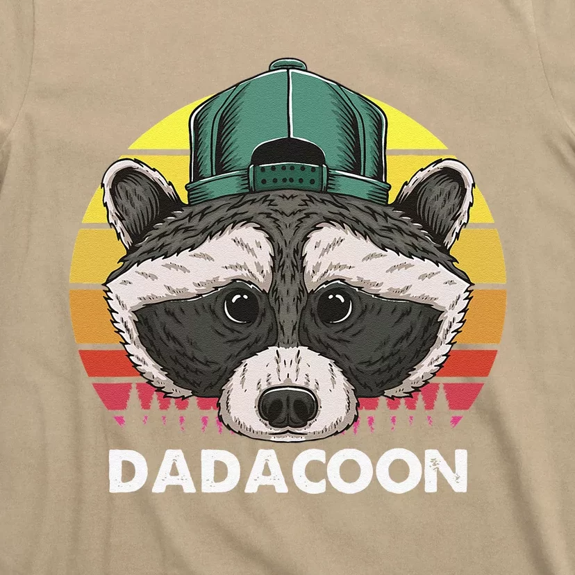 Raccoon Owner Dad Trash Panda Father Dadacoon Fathers Day T-Shirt